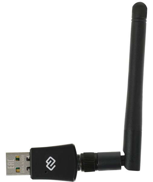 Сетевой DWA-N300E N300 USB 2.0 (ант.внеш.съем) 1ант. (упак.:1шт)