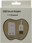 Звуковая карта ESPADA USB 2.0 Stereo Sound Adapter (PAAU003) (43082)