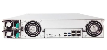 EonStor GSEP100800RPC-8U52 GSe Pro1000 2U/8bay, Single Сontroller (1x4GB, 8x3.5 SSD/HDD (SATA only), 4x1GbE iSCSI ports, 2xUSB3.0, 2xUSB2.0, 2x(PSU+FAN Module)), Rackmount kit