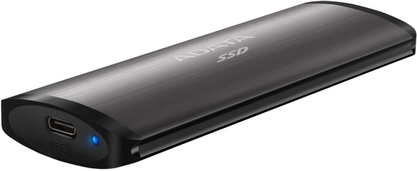 1.8" 256GB SE760 Titan-Gray External SSD [ASE760-256GU32G2-CTI] USB 3.2 Gen 2 Type-C, 1000R, USB 3.2 Type-C to C cable,USB 3.2 Type-C to A cable, Quick Start Guide, RTL  (772691)
