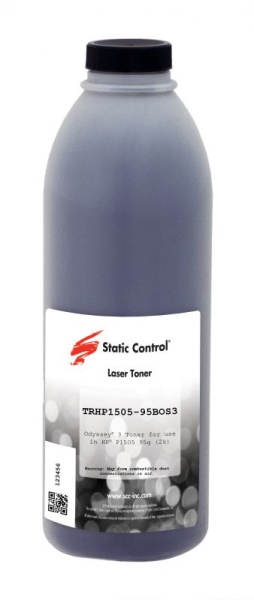 Тонер Static Control TRHP1505-95BOS3 черный флакон 95гр. для принтера HP LJP1505/M1120/M1522N