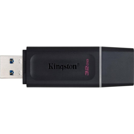 Флеш Диск Kingston 32Gb DataTraveler Exodia DTX/32GB USB3.1 черный/белый