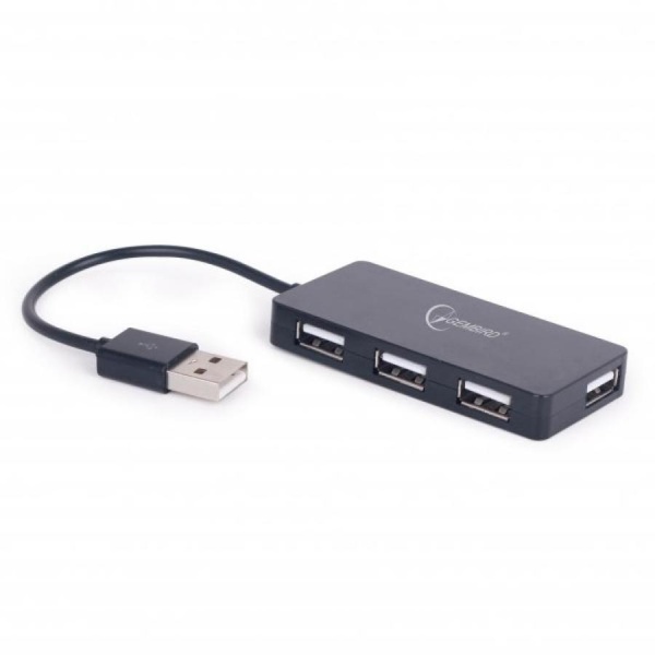 Концентратор USB 2.0 UHB-U2P4-03 4 порта, блистер (090261)