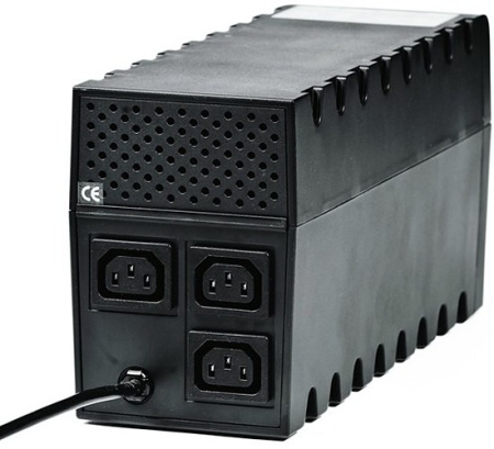 Источник бесперебойного питания Powercom Raptor RPT-800A 480Вт 800ВА черный