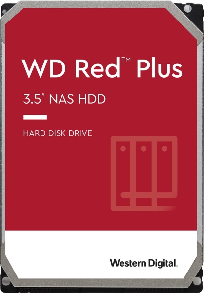 Жесткий диск WD Original SATA-III 4Tb WD40EFZX NAS Red Plus (5400rpm) 128Mb