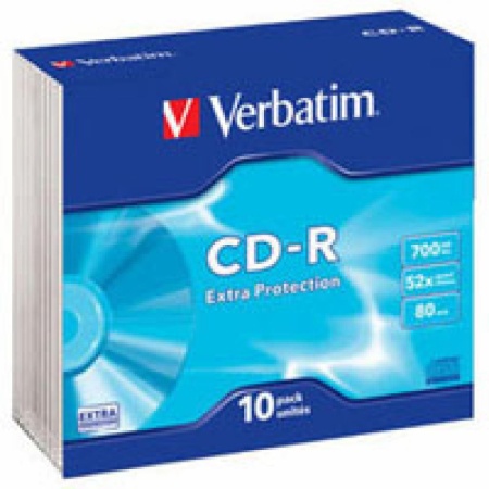 CD-R 700Mb 52x Slim case (10шт) (43415)