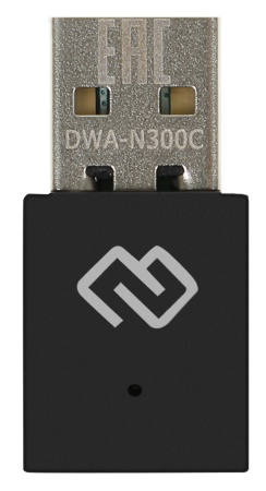 Сетевой DWA-N300C N300 USB 2.0 (ант.внутр.) 1ант. (упак.:1шт)