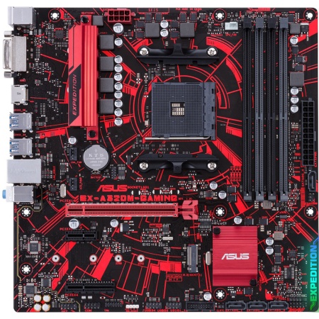 Материнская плата ASUS EX-A320M-GAMING , RTL (10) EX-A320M-GAMING , RTL {10}