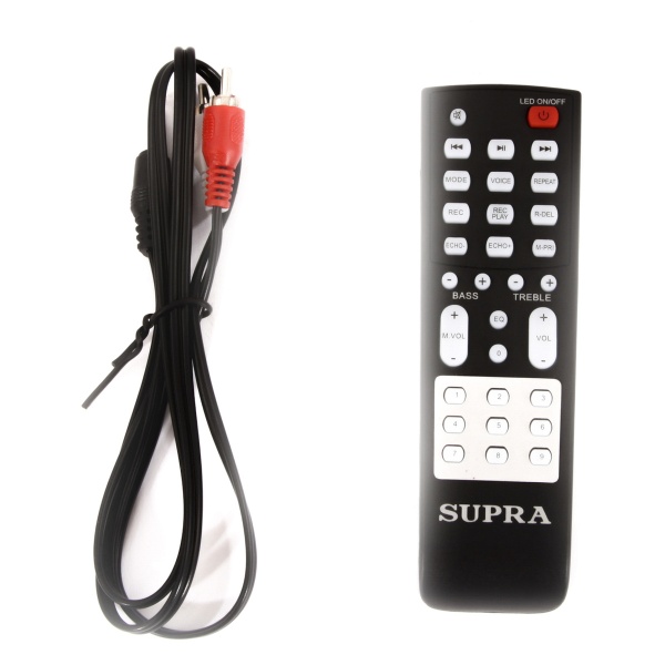 Минисистема Supra SMB-530 черный 110Вт FM USB BT SD