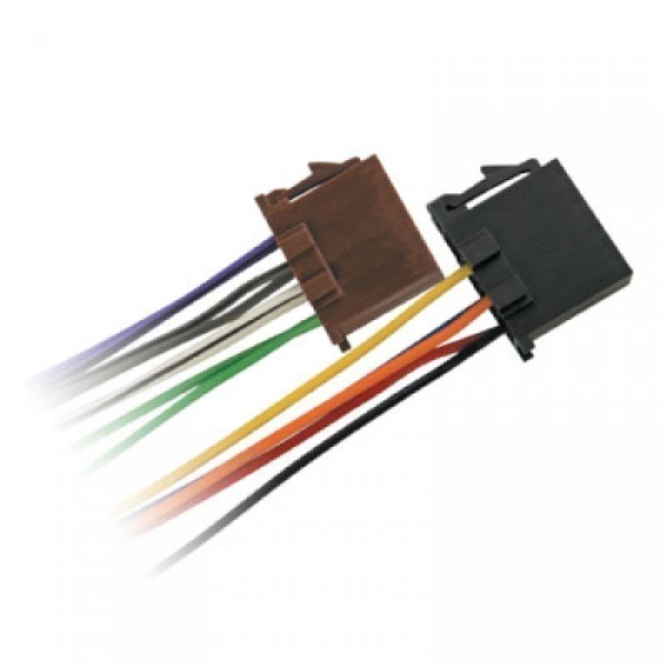 Адаптер ISO Kicx ISO-002A черный/коричневый (9601026)