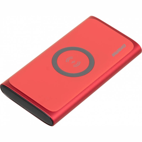 Мобильный DGPQ10G 10000mAh 3A QC PD 20W беспроводная зарядка красный (DGPQ10G22CRD)