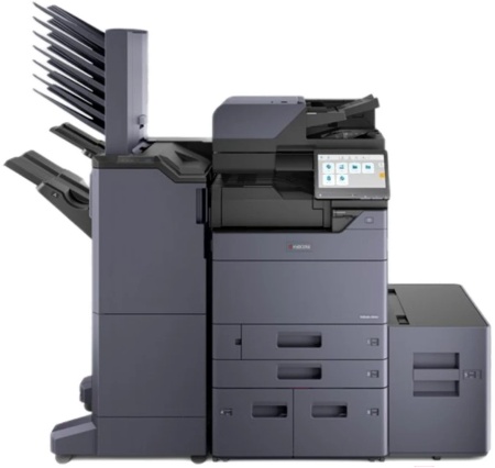 МФУ Kyocera TASKalfa 4054ci (без крышки, без тонера) (принтер/сканер/копир), лазерная цветная печать, A3, двусторонняя печать, планшетный/протяжный сканер, ЖК панель, сетевой (Ethernet)