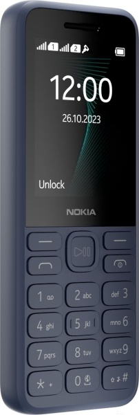 Телефон Nokia 130 Dual Sim Dark Blue (TA-1576) экран 2.4", 240x320, стандарт связи: 2G, поддержка 2-х SIM-карт, FM-радио, аккумулятор 1450 мАч