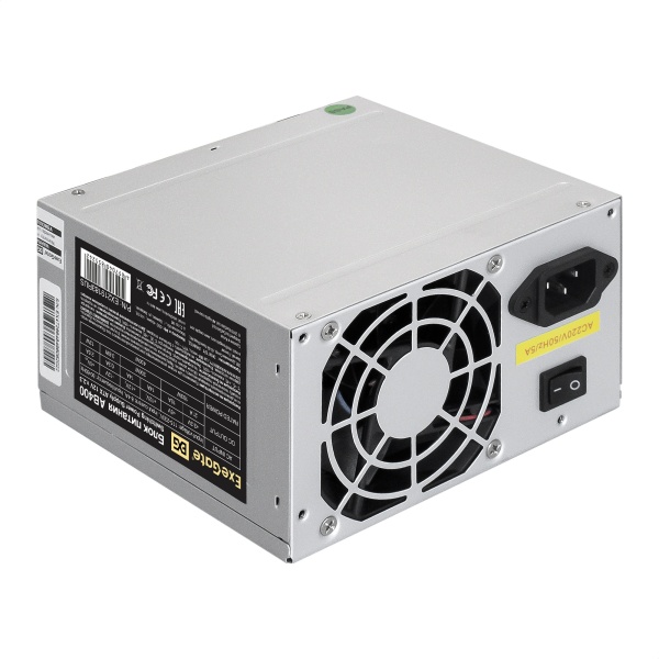 Блок питания EXEGATE EX219183RUS /251760 400W ATX-AB400 OEM, 8cm fan, 24+4pin, 2*SATA, 2*IDE OEM