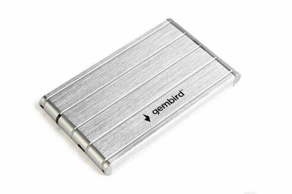 Внешний корпус EE2-U3S-5-S 2.5" серебро, USB 3.0, SATA, до 2 Тб, металл