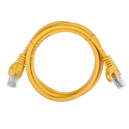 ACD-LPU5E-10Y [ACD-LPU5E-10Y] Cat5e UTP 24AWG 4Pair, 7/0.18мм CCA Желтый,1.0м, (741425)