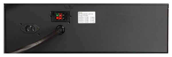 Powercom BAT VGD-240V RM модуль напряжение 240 В, высота 3U