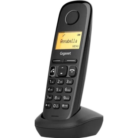 Трубка доп. Dect Gigaset A270H HSB RUS черный для A170/270