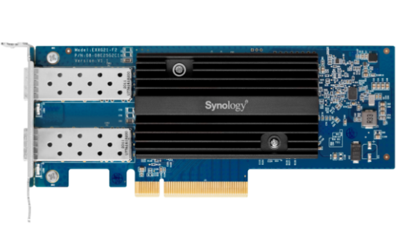 Synology E25G21-F2 сетевая карта с двумя портами 25 Гбит/сек SFP28, PCIe 3.0 x8