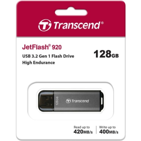 128Gb Jetflash 920 TS128GJF920 USB3.1 темно-серый