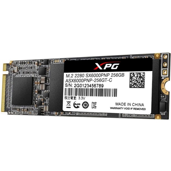 Накопитель PCI-E x4 256Gb ASX6000PNP-256GT-C XPG SX6000 Pro M.2 2280