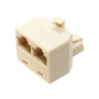 LY-US024 Адаптер проходной RJ-45 8P8C M/2F