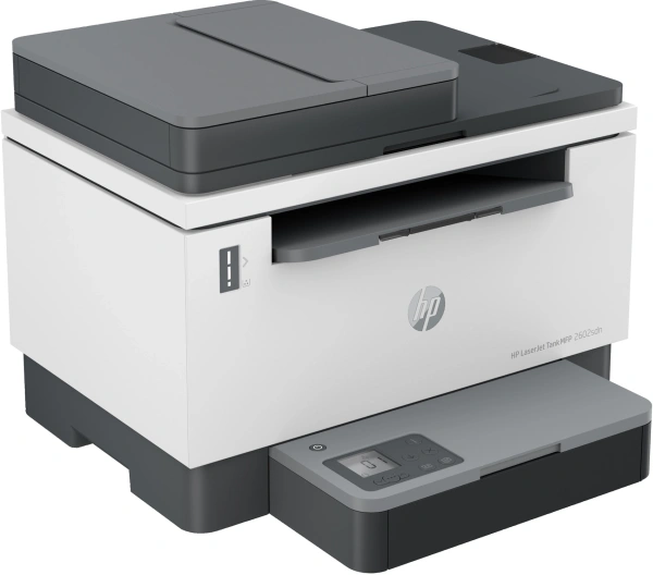 Принтер HP LaserJet Tank 2602sdn (2R7F6A) МФУ (принтер/сканер/копир), лазерная черно-белая печать, A4, двусторонняя печать, планшетный сканер, ЖК панель, сетевой (Ethernet), AirPrint