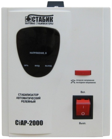 Стабилизатор напряжения RUCELF СтАР-3000 3кВА однофазный белый