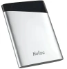 Внешний накопитель SSD Netac USB 3.2 Gen2 Type-C 240 Гб Netac Z6S NT01Z6S-240G-32SL серебристый