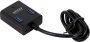 USB-хаб Ginzzu GR-384UAB USB 3.0 4 port + adapter