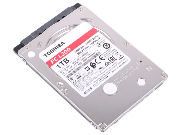 Жесткий диск SATA-III 1Tb HDWL110UZSVA L200 Slim (5400rpm) 128Mb 2.5"