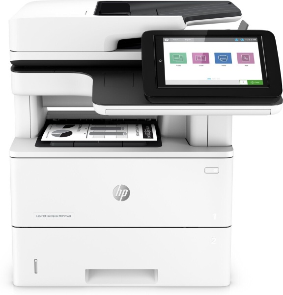 МФУ лазерный HP LaserJet Enterprise M528dn (1PV64A) A4 Duplex Net белый/черный
