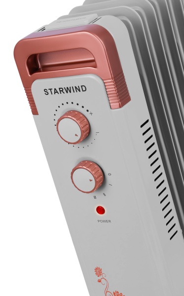 Радиатор масляный Starwind SHV6710 1500Вт белый