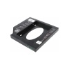 ORIENT UHD-2SC12PL, Шасси для 2.5" SATA HDD для установки в SATA отсек оптического привода ноутбука 12.7 мм, пластик (30843)