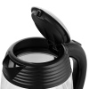 электрический КТ-6125 1.7л. 2200Вт черный (корпус: стекло)