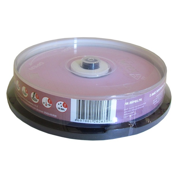 Диск CD-R Mirex 700Mb 52x Maximum Cake Box (10шт) (201267)
