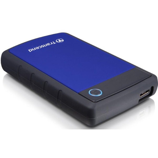 Жесткий диск Transcend USB 3.0 2Tb TS2TSJ25H3B StoreJet 25H3 (5400rpm) 2.5" синий
