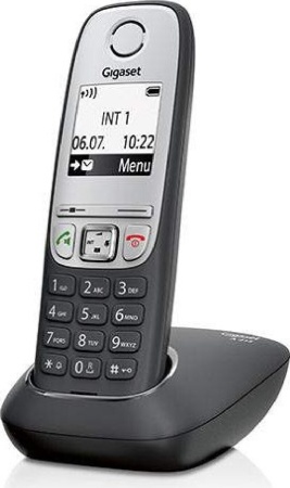 Р/Телефон Dect Gigaset A415 RUS черный АОН