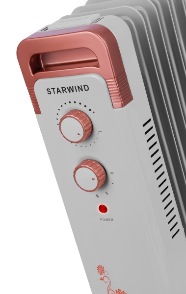 Радиатор масляный Starwind SHV6120 2500Вт белый