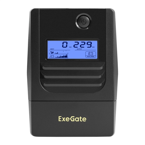 ИБП ExeGate Smart LB-400.LCD.AVR.2SH