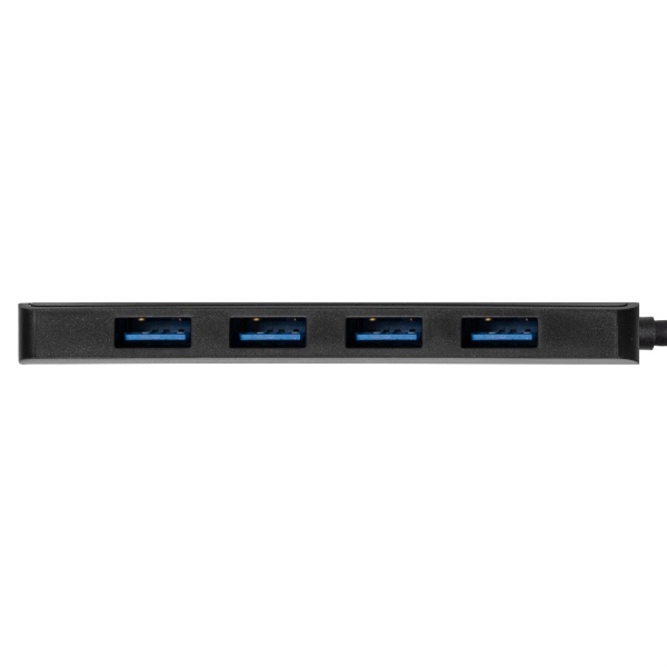 USB-Хаб (концентратор) ExeGate EX293986RUS DUB-4CP/1 (кабель-адаптер USB Type C --> 4xUSB3.0, Plug&Play, черный)
