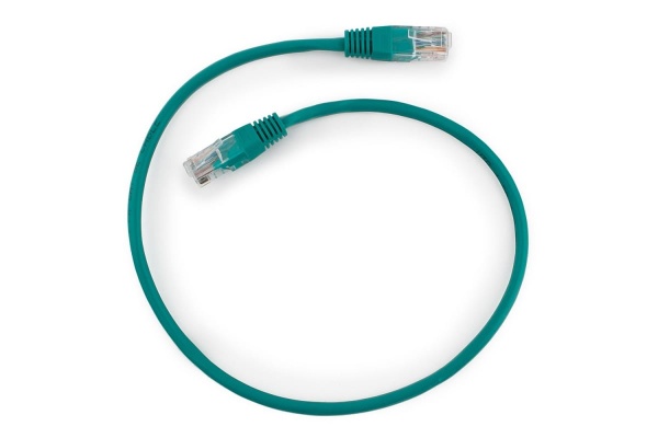 UTP Cablexpert PP12-0.5M/G кат.5e, 0.5м, литой, многожильный (зелёный)