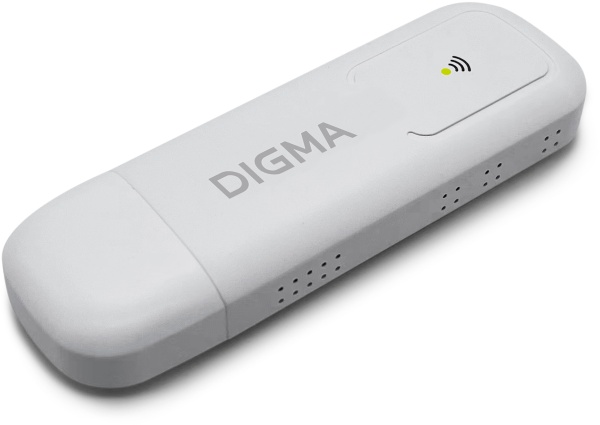 Модем 3G/4G Dongle WiFi DW1960 USB Wi-Fi Firewall +Router внешний белый