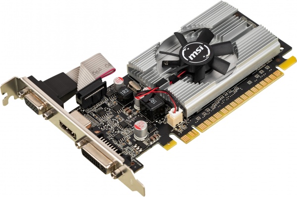 Видеокарта MSI GeForce GT210 1GB DDR3 N210-1GD3/LP