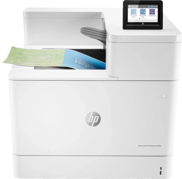 Принтер HP Color LaserJet Enterprise M856dn (T3U51A), лазерная цветная печать, A3, двусторонняя печать, ЖК панель, сетевой (Ethernet), AirPrint