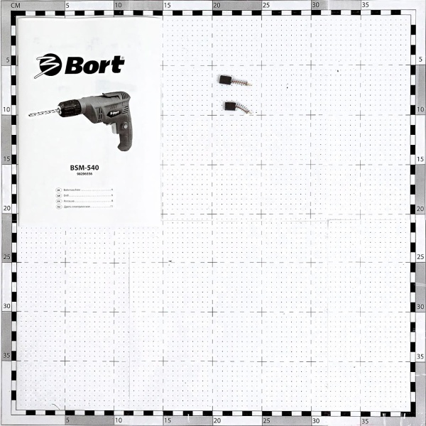 Дрель Bort BSM-540 450Вт патрон:быстрозажимной реверс (98296556)