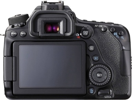 Зеркальный Фотоаппарат Canon EOS 80D черный 24.2Mpix 3" 1080p Full HD SDXC Li-ion (без объектива)