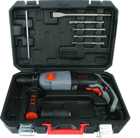 Перфоратор P.I.T. Мастер PBH24-C1 патрон:SDS-plus уд.:2.6Дж 850Вт (кейс в комплекте)