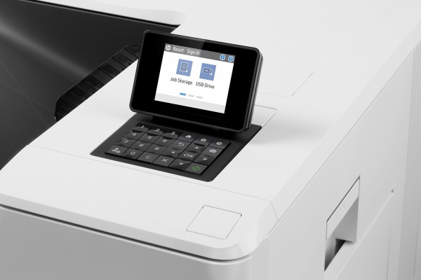 Принтер HP LaserJet Enterprise M652dn (J7Z99A) принтер, лазерная цветная печать, A4, двусторонняя печать, ЖК панель, сетевой (Ethernet), AirPrint