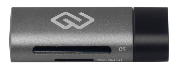 Устройство чтения карт памяти Type C Digma CR-С2524-G серый